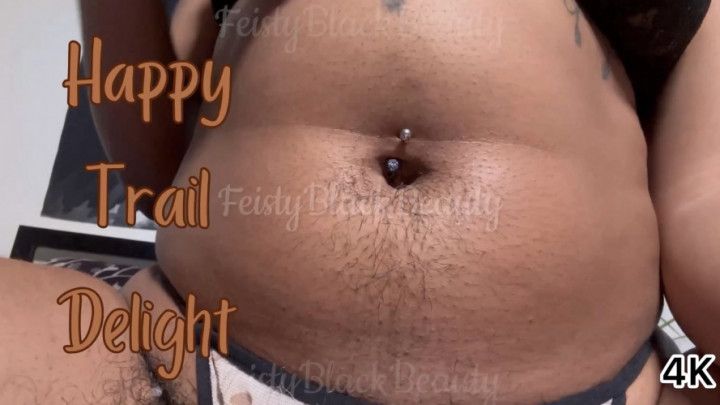 Happy Trail Delight: Hairy Happy Trail Tease 4K