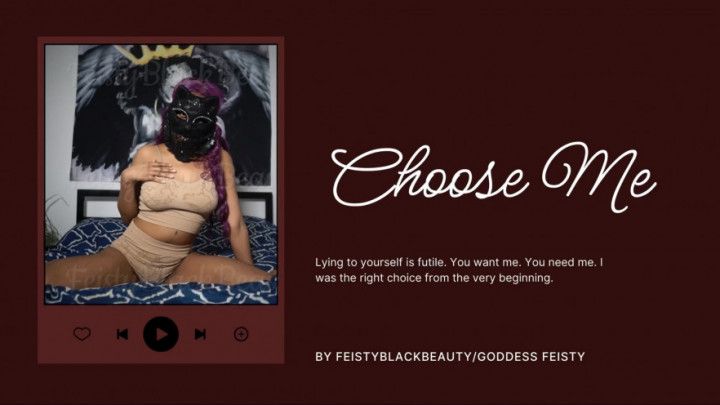 Choose Me - Hairy Ebony Homewrecking Fantasy AUDIO ONLY