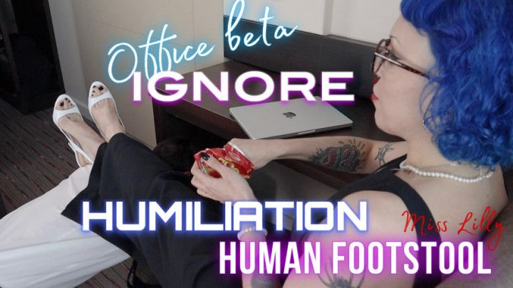 The Office Beta Becomes My Human Footstool