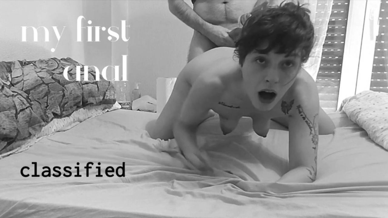 My First Anal video! Subtitled in English, listen to me moan