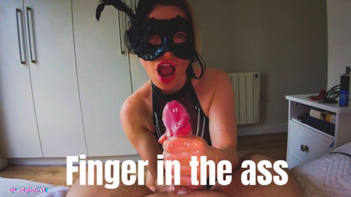 Finger in the ass and sperm is free