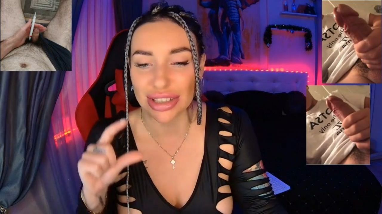 Small and big cock contest