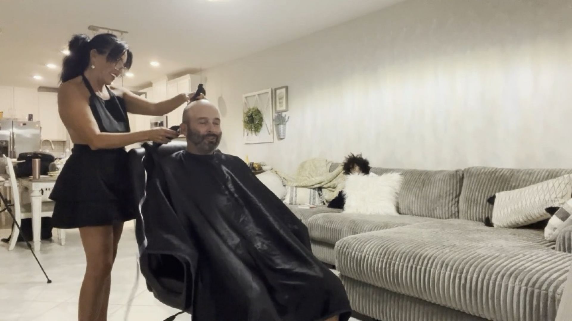 Haircut &amp; Blow With Abi James