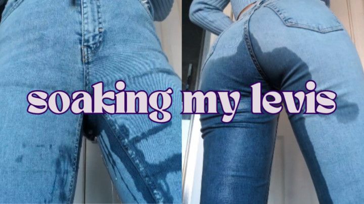 Tilly Fox // Soaking my Levi Jeans