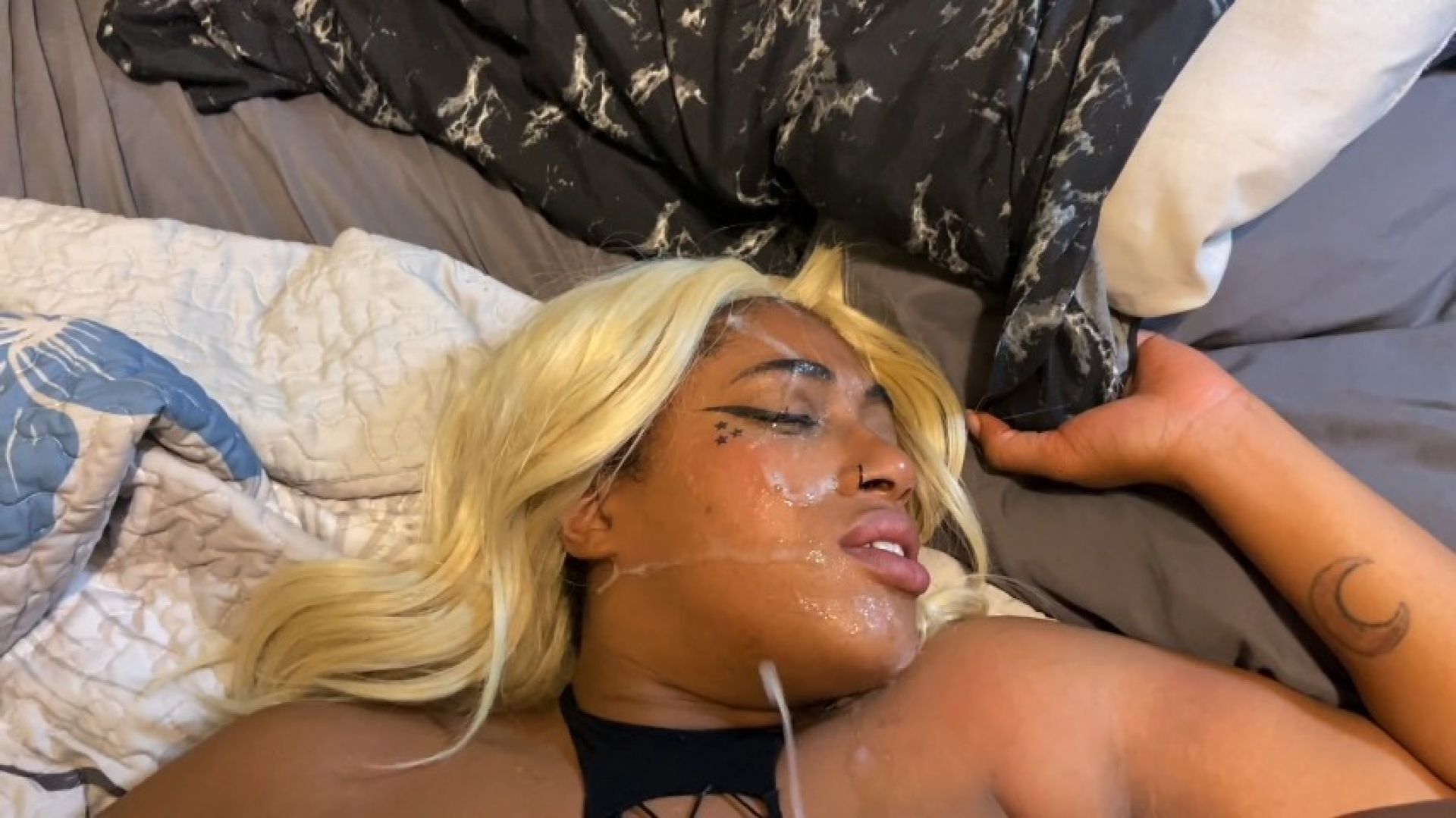 Rough POV Face Fucking Facial