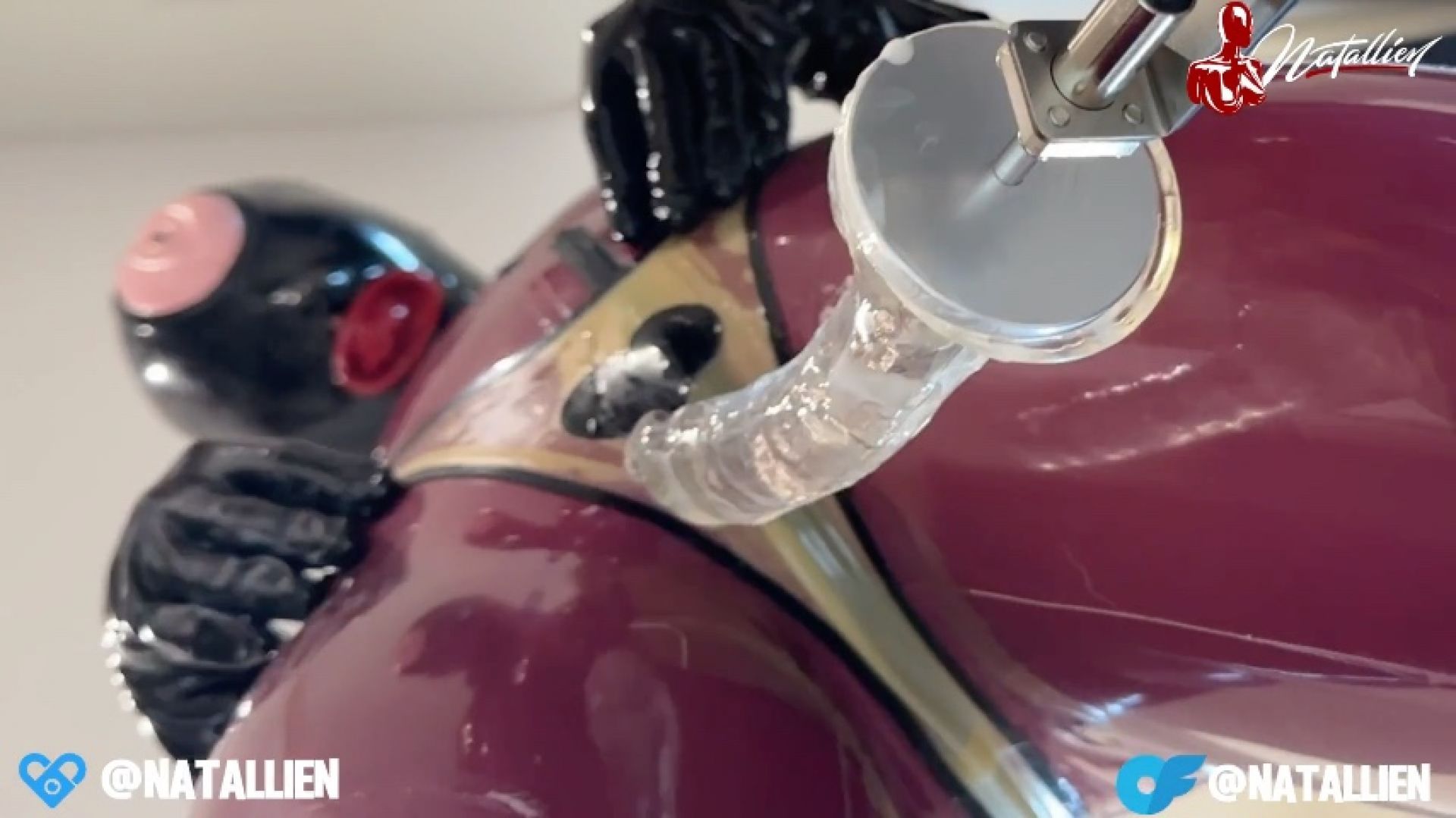 Fuck my Pussy Like This Machine - Condom Pussy Mask