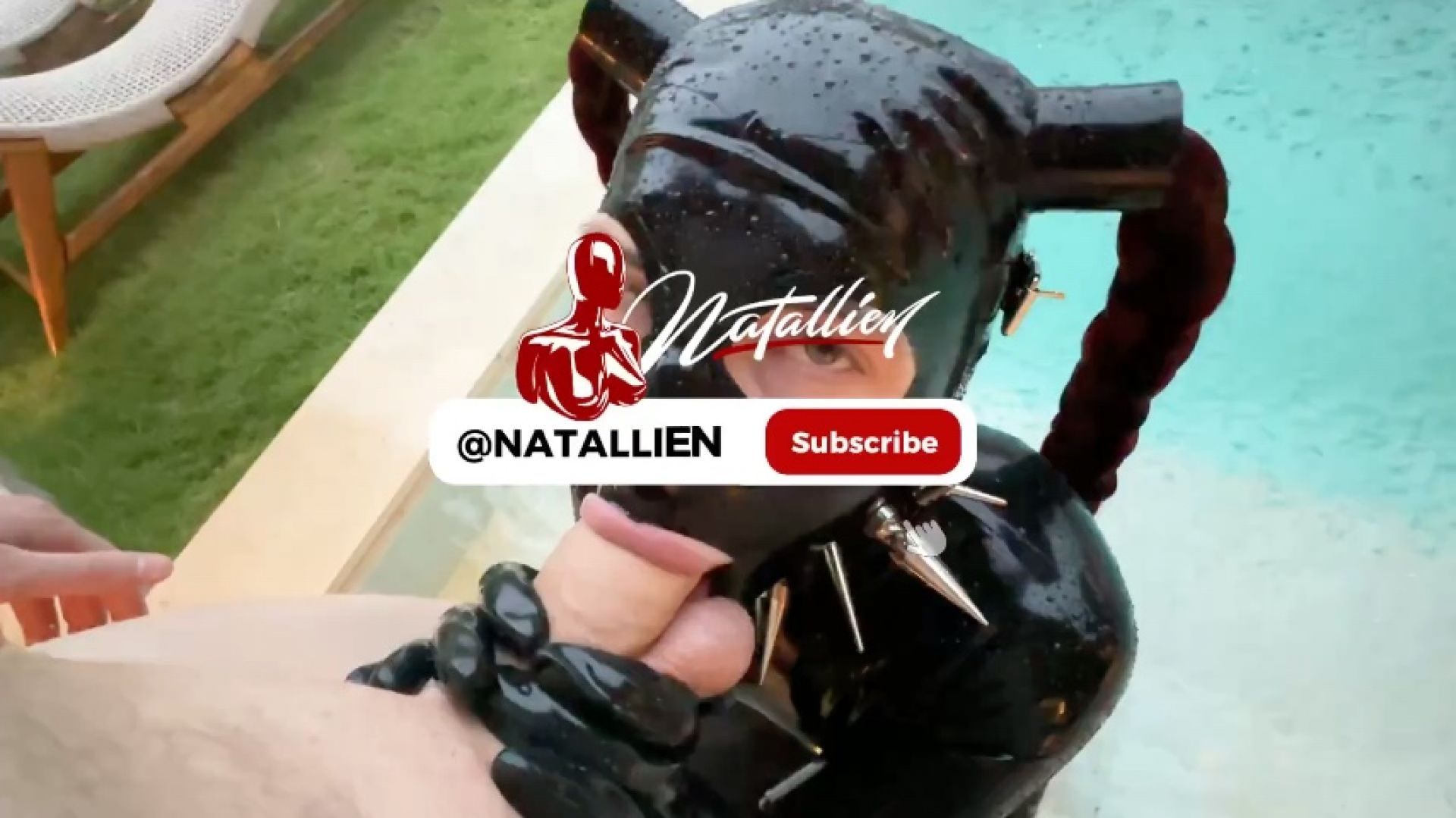 BALLS AND COCK SUCKING IN POOL