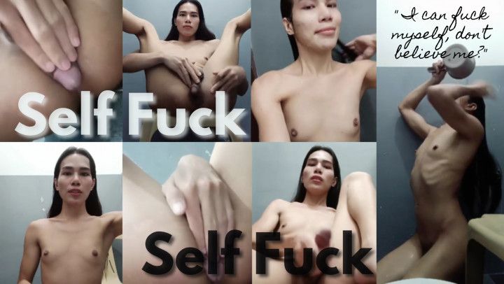 Trans Cindy's Self Fuck