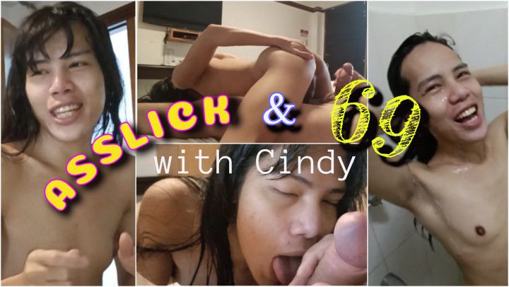 Ass licking and 69 with Cindy