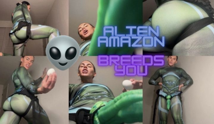 Alien Amazon Breeding You: Strapon POV MP4