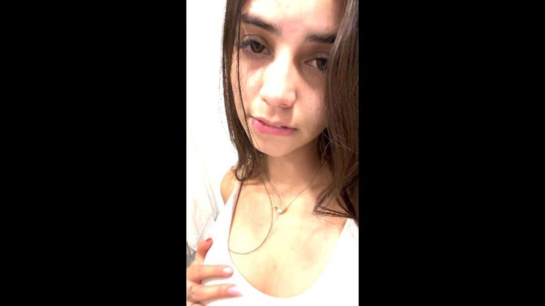 Girl fucks her dildo in a great way