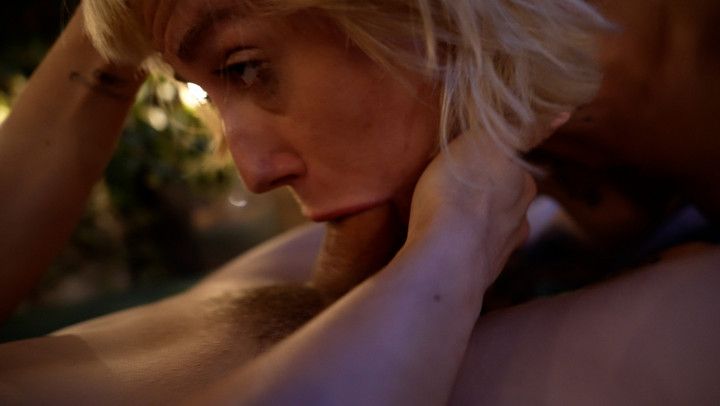 Sloppy Garden Blowjob With Ramone