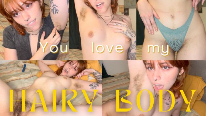 All natural GF cums with you