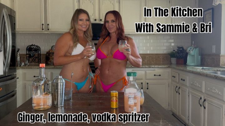 In the kitchen - ginger lemonade spritzer