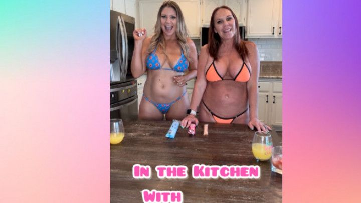In the kitchen popsicle tasting