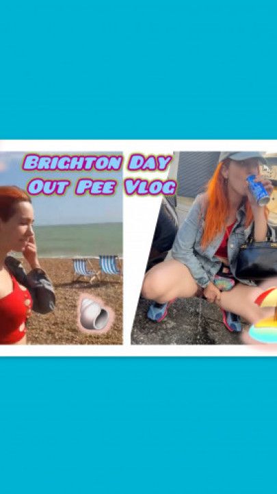 Piss Vlog Toileting in Brighton UK Public