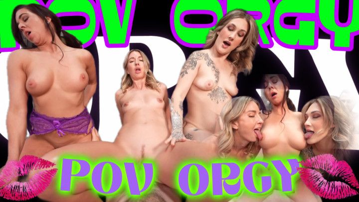 6 Person Orgy &amp; Gangbang with POV angles