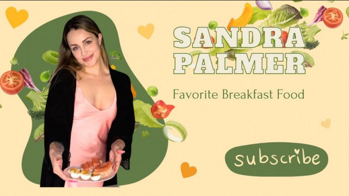 Cooking Favorite Breakfast Food By Sandra Palmer