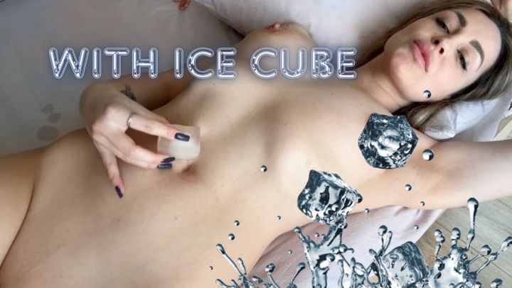 Belly Button Fetish With Ice Cube