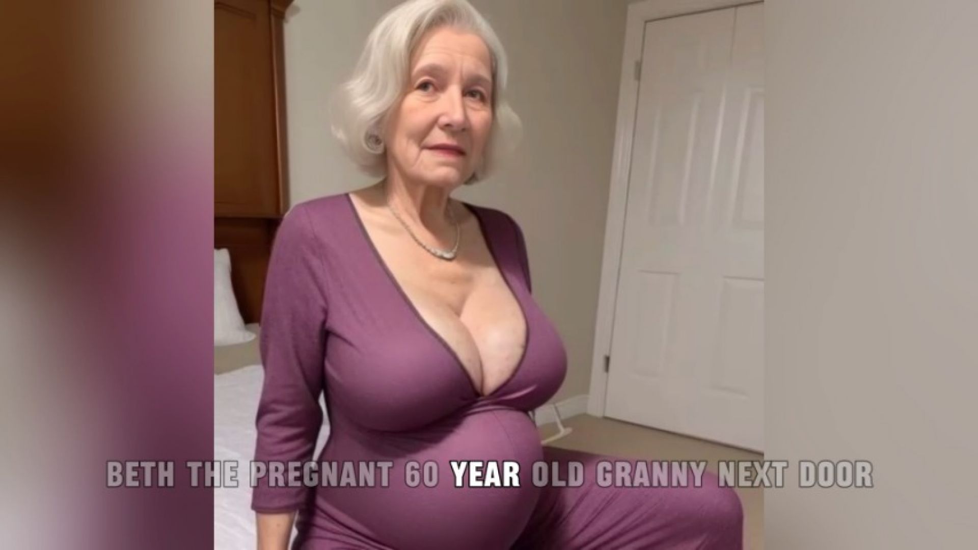 Granny Story - The Pregnant and Horny GILF Next Door