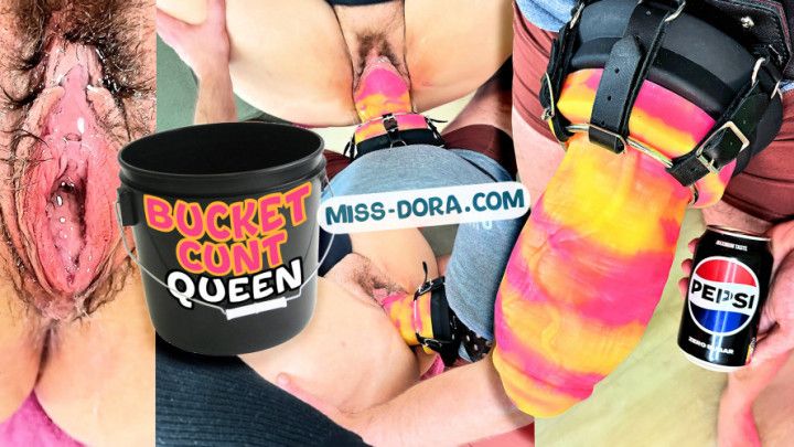 HUGE dildo on the Strap-On