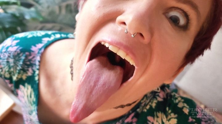 Long Tongue Giantess Finds &amp; Eats You