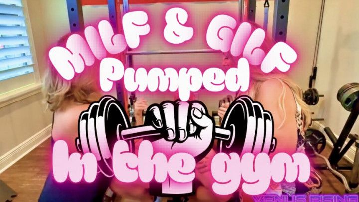 MILF and GILF Getting Pumped in the Gym