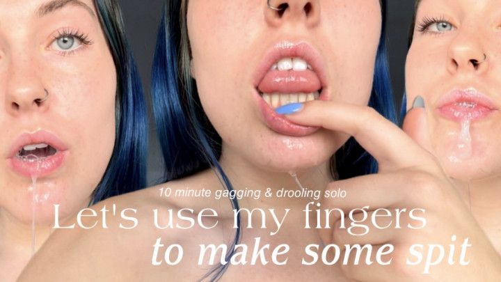 Spit Fetish: Up-Close & Personal