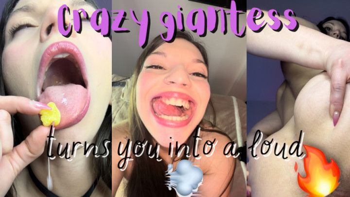 GIANTESS TURNS TINIES AND YOU INTO LOUD FARTS