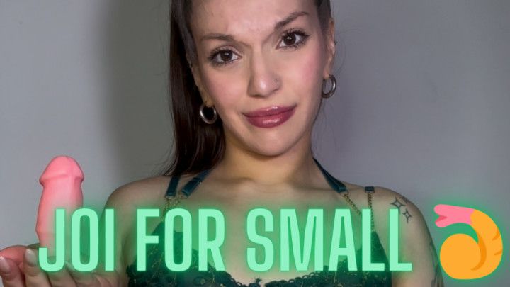 JOI FOR PATHETIC SMALL DICKS