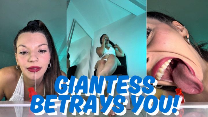 GIANTESS NURTURES YOU BUT THEN GOT HUNGRY