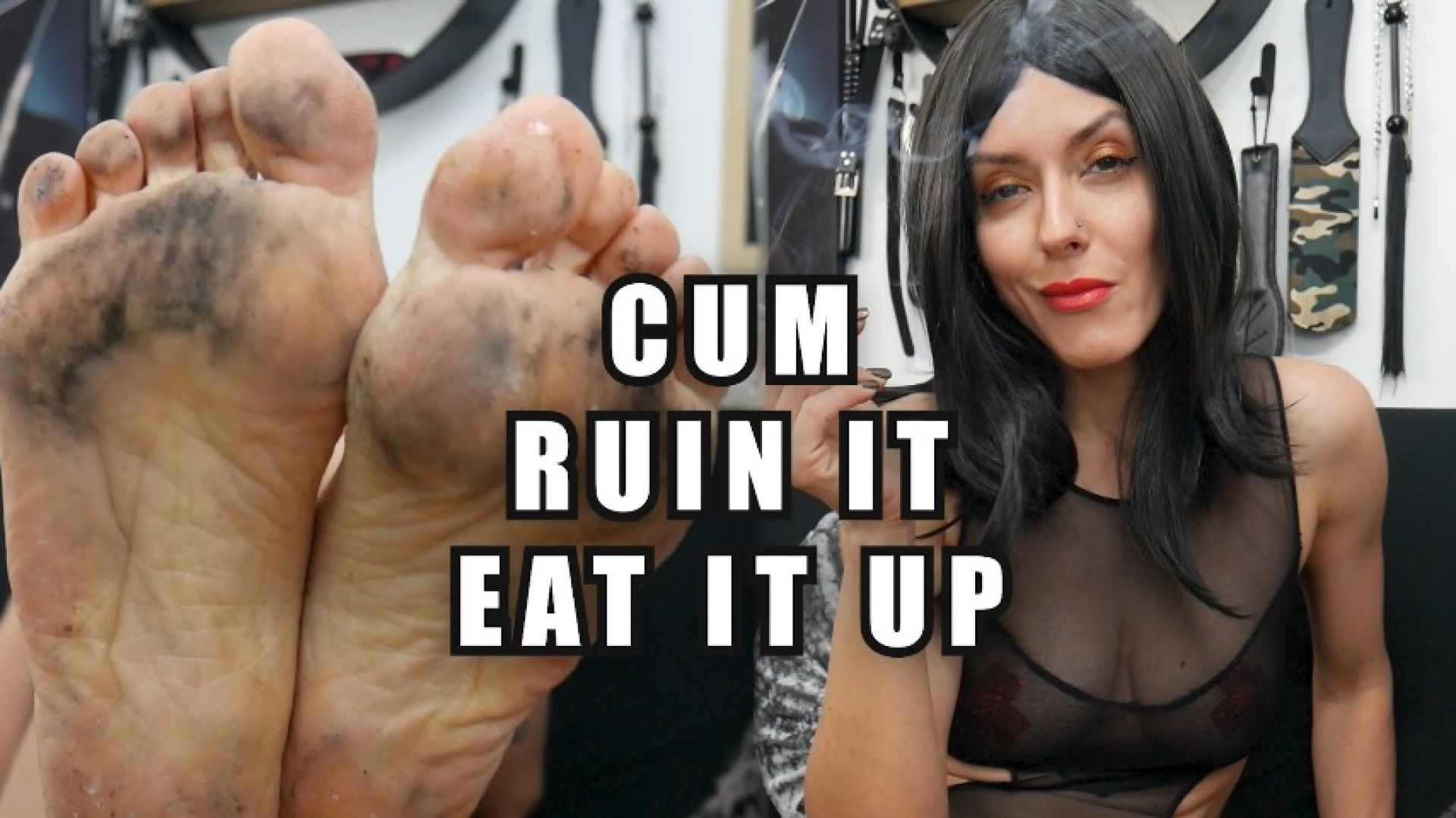 Cum, ruin it, eat it up