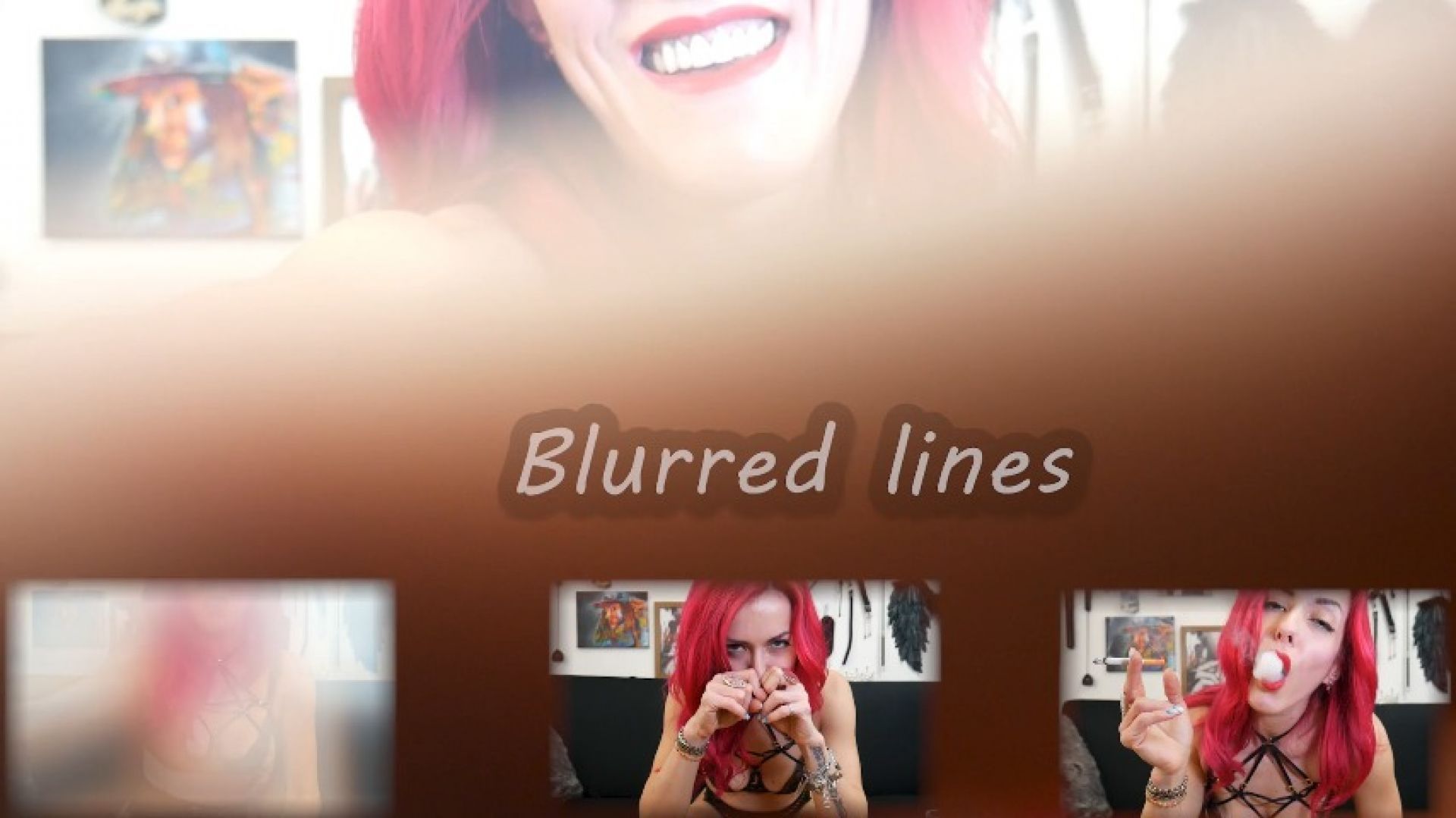 Blurred lines custom