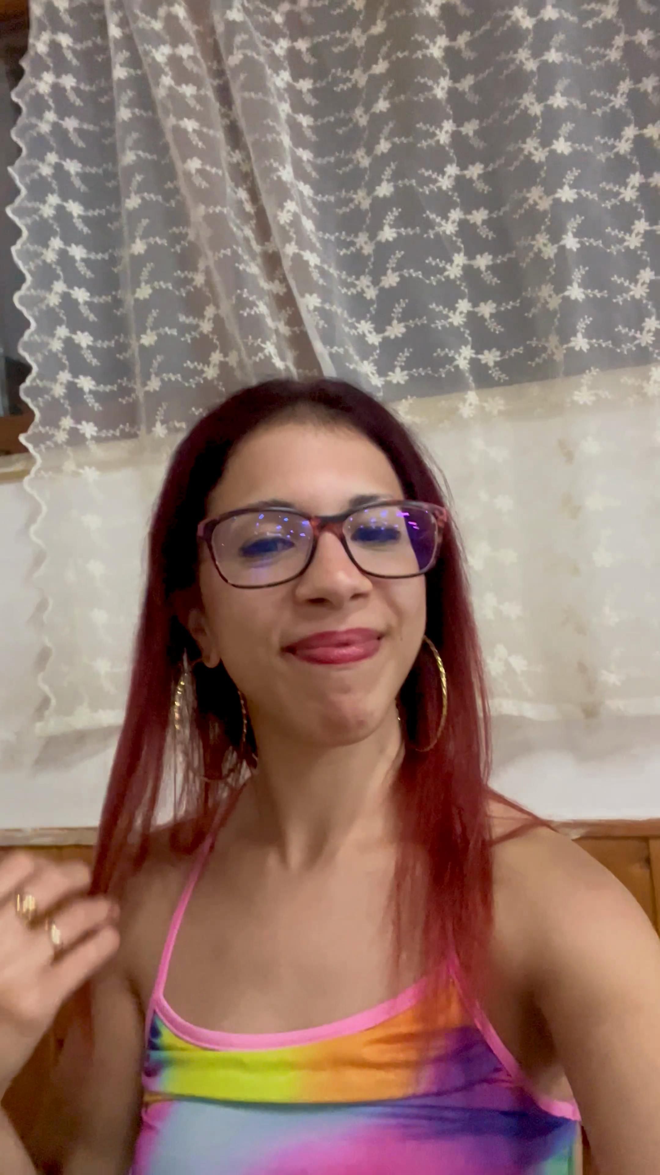 With glasses or without