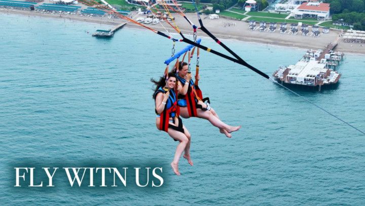 Travel like a dream with two pretty girls