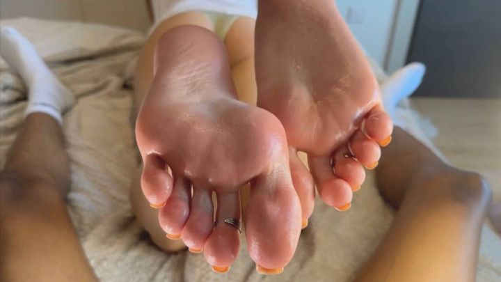 BBC 4k Footjob-Part 1