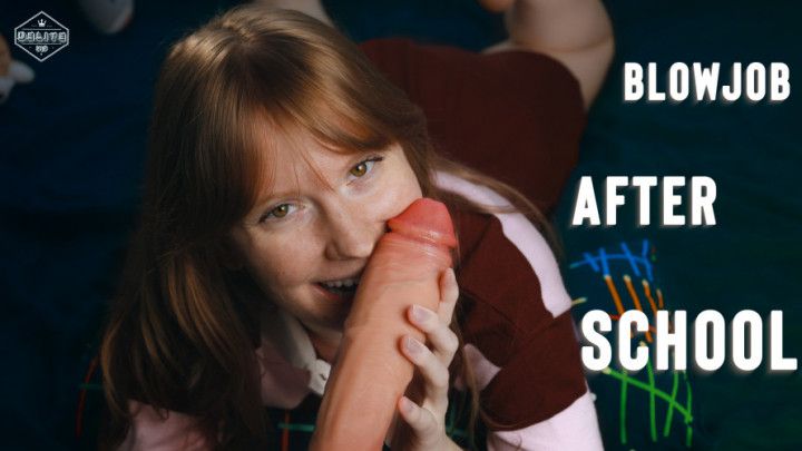 I Sucked My step-Daddy's Cock Just After School