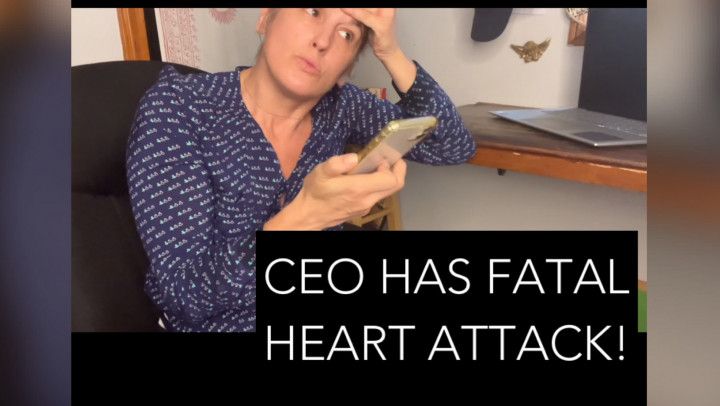 Stressed Out CEO Has Heart Attack At Work