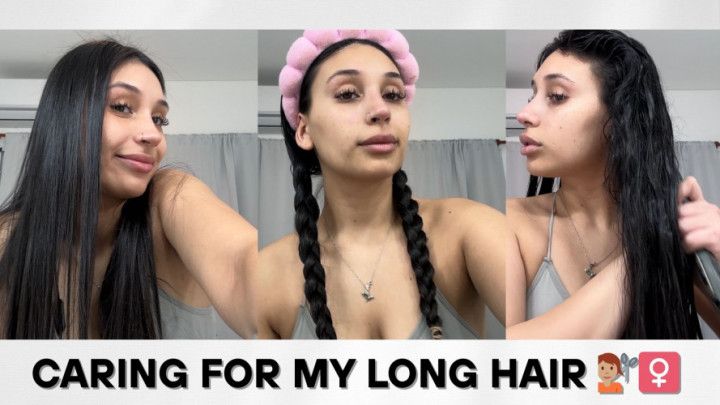 Caring for my long hair