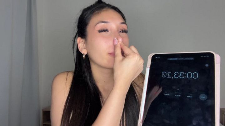 BREATH HOLDING CHALLENGE