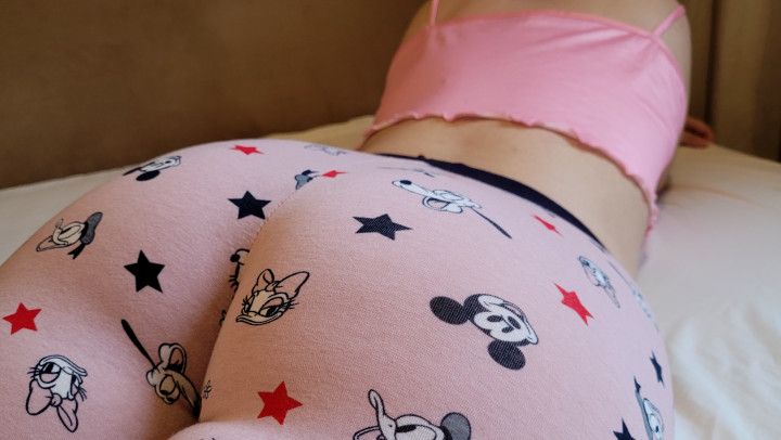 Groping step-sister in Sweet Pajama