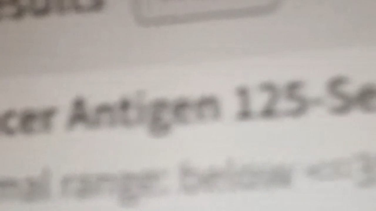 Health - CA125- Test