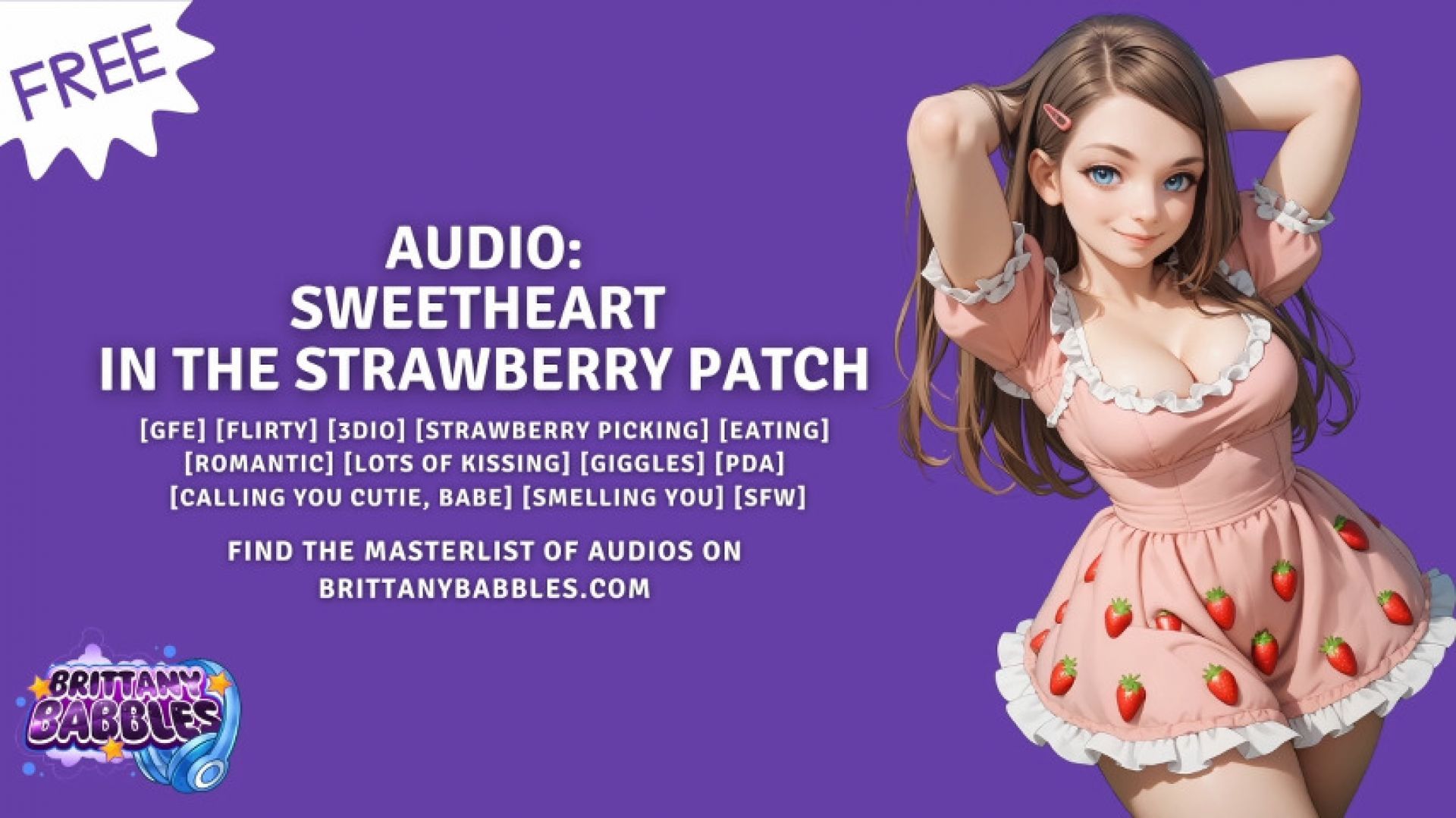 Sweetheart in the Strawberry Patch SFW