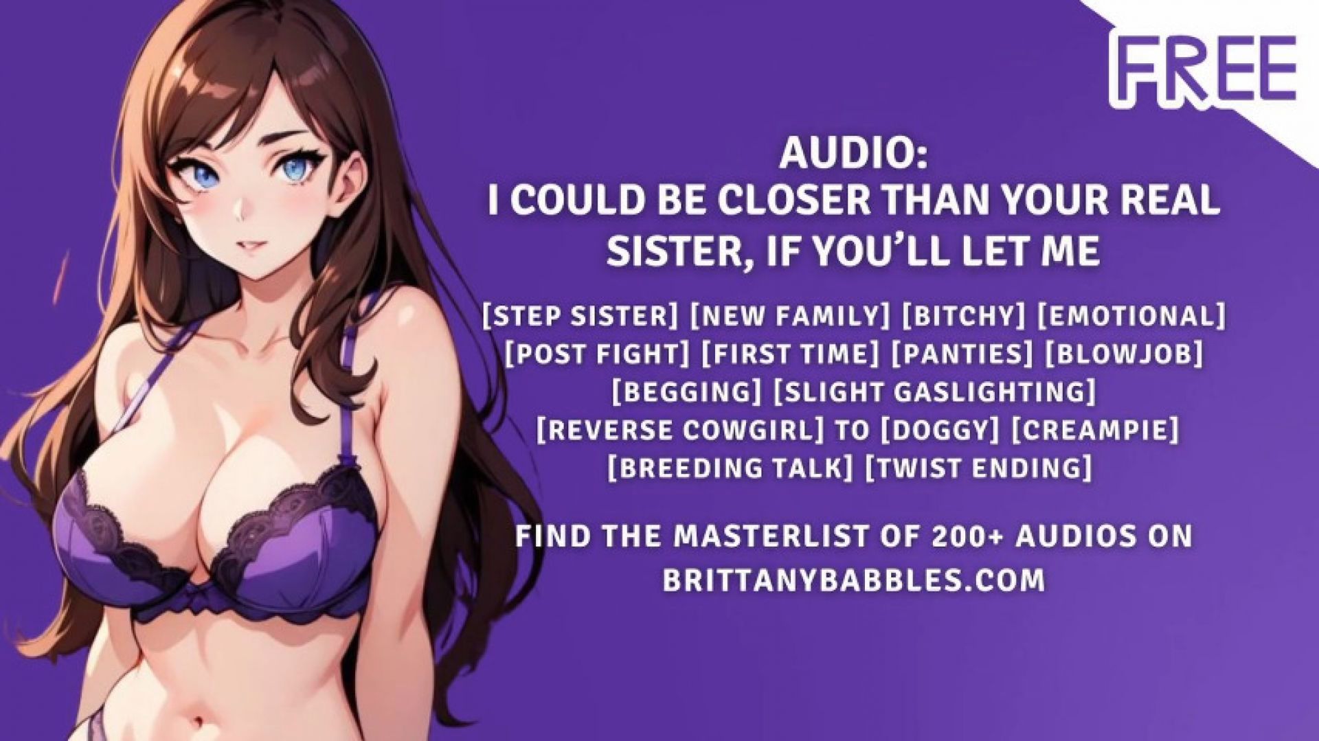 I Could Be Closer Than Your Real step-Sister If Youll Let Me