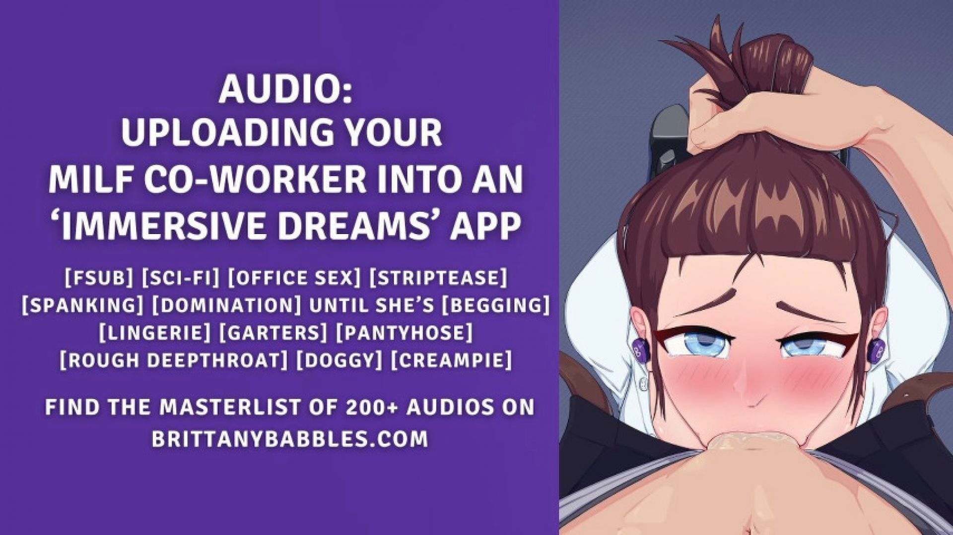 Uploading Your MILF CoWorker Into An Immersive Dreams App