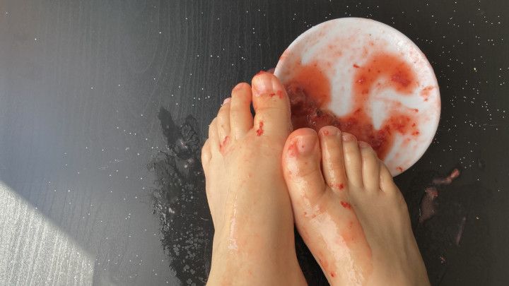 Fraises, sucre &amp; salive