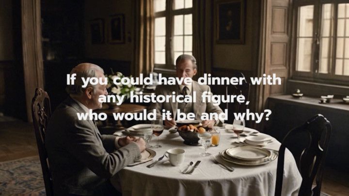 If You Could Have Dinner With Any Historical Figure
