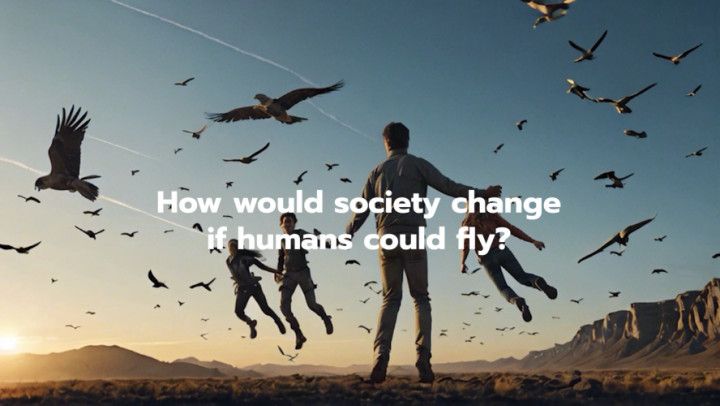 How Would Society Change If Humans Could Fly