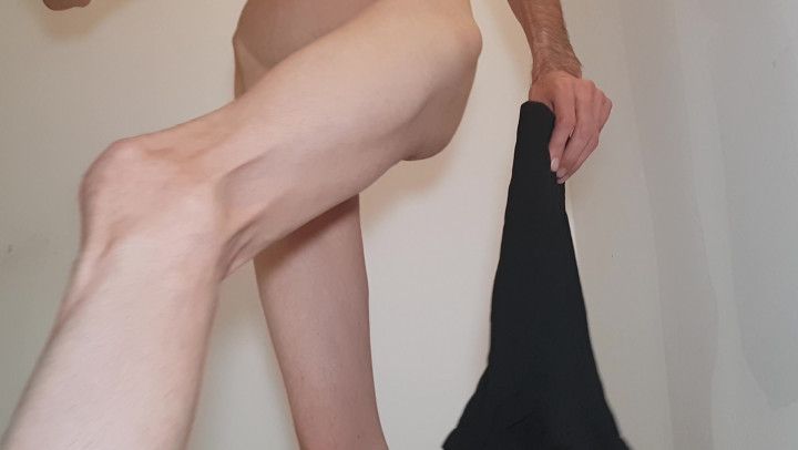 Black Shaping Shorts and Black Lacy Shorts Try On