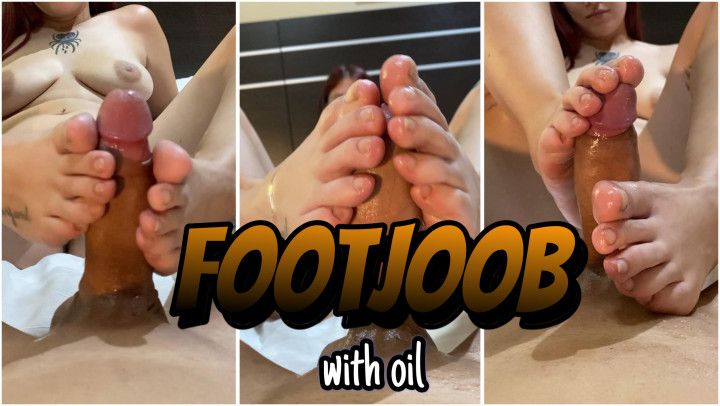 Footjob to my best friend